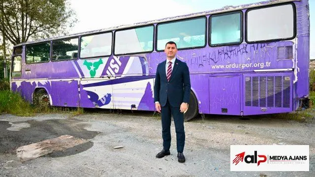 Orduspor’un Efsane Takım Otobüsü Müzeye Dönüştürülecek