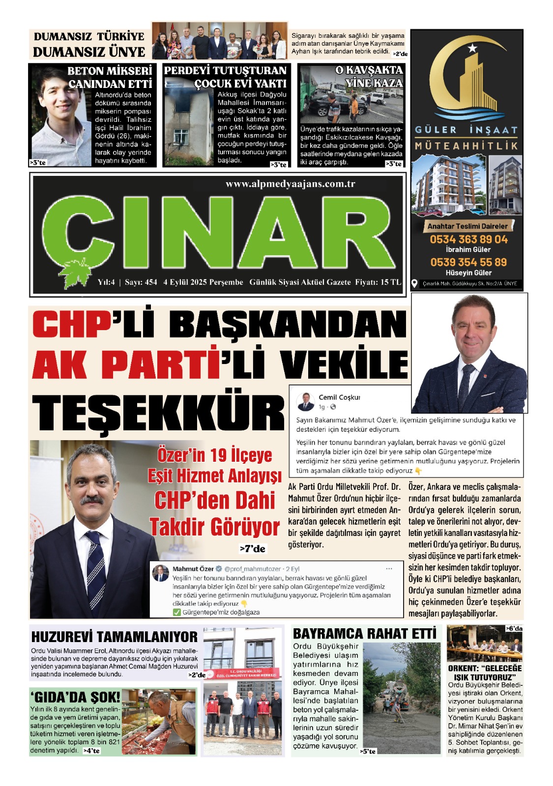 Çınar Gazetesi