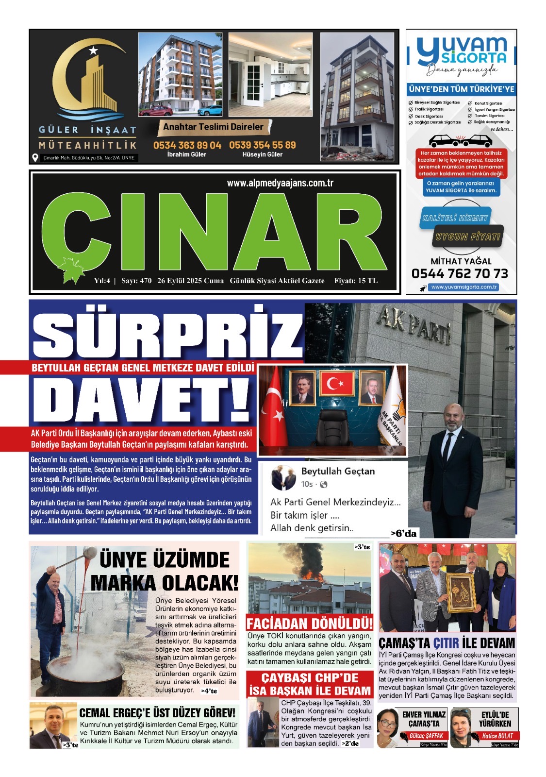 Çınar Gazetesi