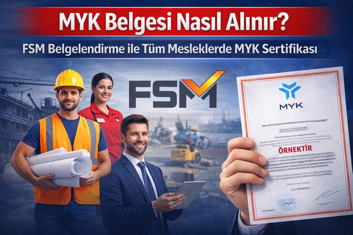 MYK Belgesi Almak İsteyenlere Özel FSM Belgelendirme Süreci Detaylandı
