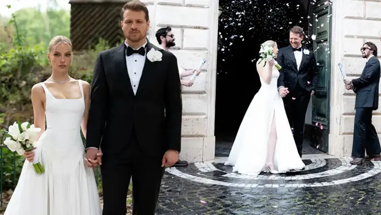 Burak Yörük Ve Tuana Yılmaz Evlendi: Roma’daki Sürpriz Nikahın Fotoğrafları Geldi
