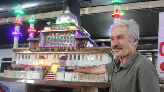 Ordu’da İki Yıllık Emeğin Ürünü: 400 Kiloluk Cami Maketi