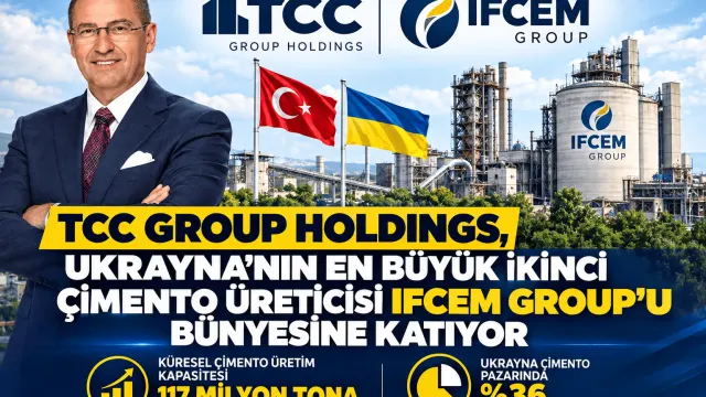 Tcc Group, Ukrayna’nın Önde Gelen Çimento Üreticisini Bünyesine Katıyor