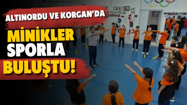 Altınordu Ve Korgan’da Öğrenciler Spor Etkinlikleriyle Buluştu