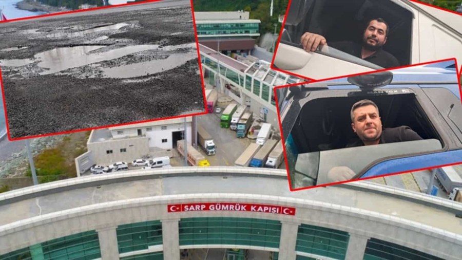 Sarp Sınır Kapısı'ndaki Uzun Kuyruklar TIR Şoförlerini Bıktırdı: "Kazandığımızı Burada Harcıyoruz"