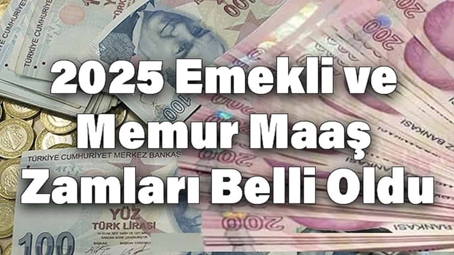 Emekli ve Memur Zammında Ocak 2025 Rakamları Netleşti