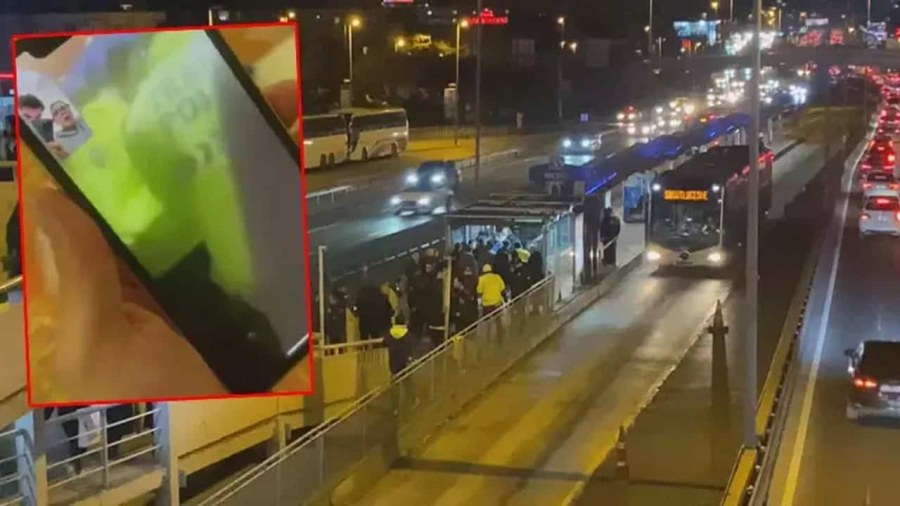 Metrobüste Silahlı Saldırı Alkollü Şahıs Rastgele Ateş Açtı!