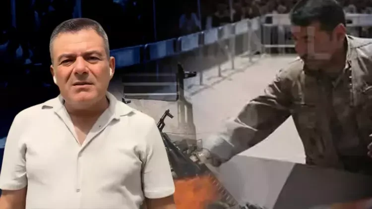 PKK Silahlarını Kazana Koyarak Yaktı: Tören Alanında Yaşananlar CNN TÜRK Muhabiri Nihat Uludağ’ın Anlatımıyla