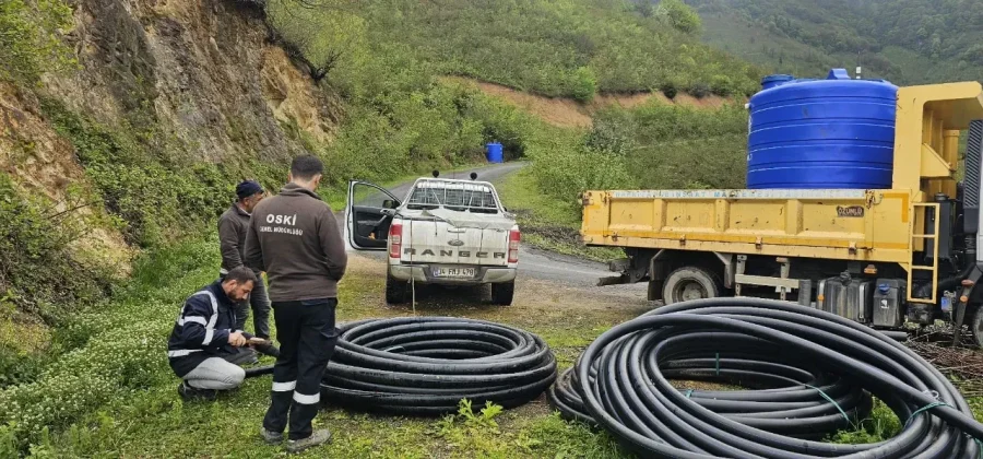 Kabadüz’de 3 Mahalleye Yeni İçme Suyu Hattı Döşendi