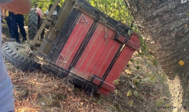 Düzce’de Fındık İşçilerini Taşıyan Traktör Devrildi: 4 Yaralı
