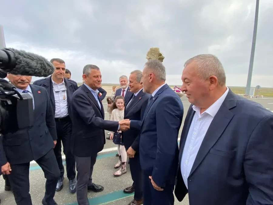 CHP Genel Başkanı Özgür Özel Ordu’da Miting Programı İçin Geldi
