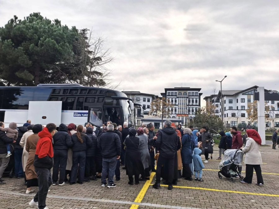 Ordu'dan Kutsal Topraklara Direkt Uçuşla 161 Umreci Uğurlandı