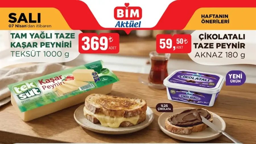 BİM 7 Nisan 2026 Aktüel Kataloğu Raflarda Yüzlerce Üründe Büyük İndirim
