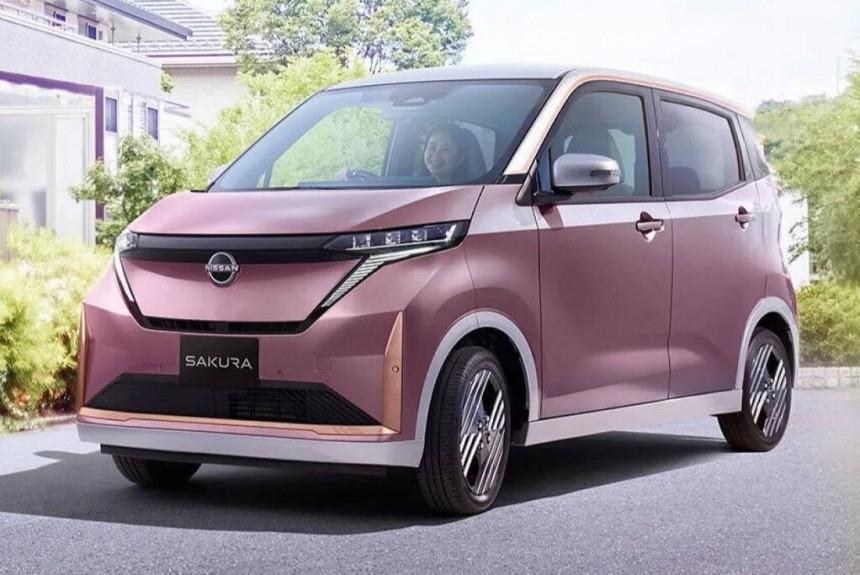 Nissan Sakura Yenilendi Uygun Fiyatlı Elektrikli Kei Car Sahneye Çıktı