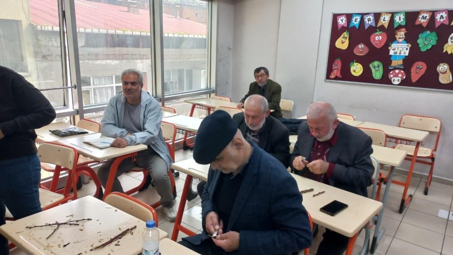 Ordu’da Meyve Ağaçlarında Aşılama Kursuna Yoğun İlgi