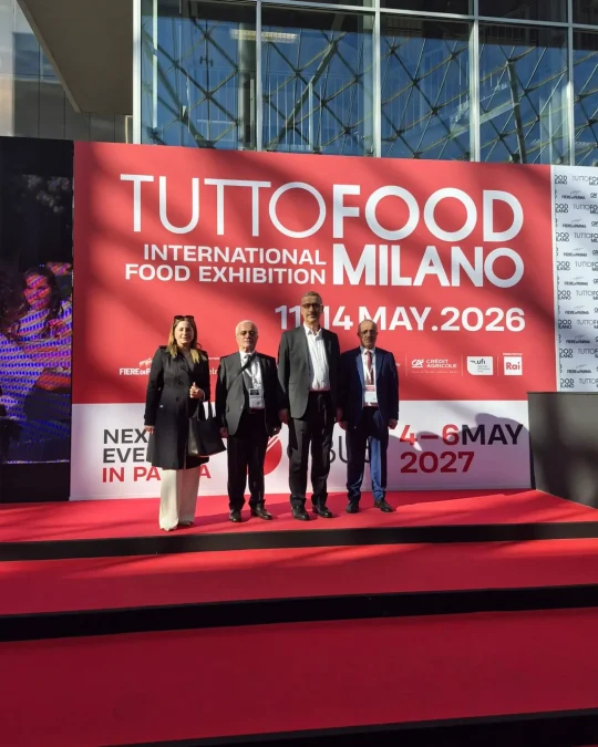 Fiskobirlik Tutto Food Milano Fuarında Türk Fındığını Tanıttı