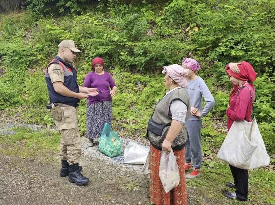 Ordu'da Jandarmadan Kadınlara KADES Bilgilendirmesi