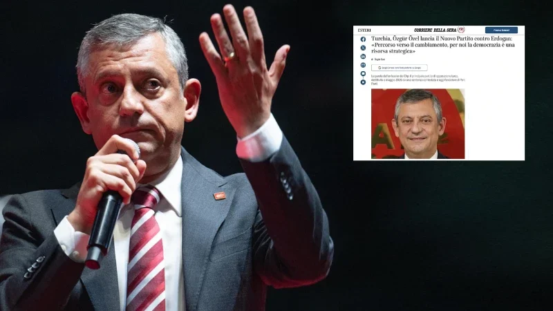 Özgür Özel İtalyan Basınına Yazdı: Türkiye’de Demokrasi Ve Muhalefet Mesajı