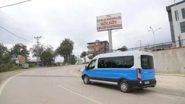 Gölköy’de şehir içi dolmuş hattı faaliyete geçti