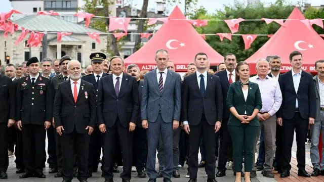 Atatürk’ün Ordu’ya gelişinin 102’nci yılı İlkadım Anıtı’nda anıldı