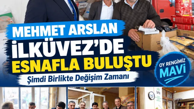 Mehmet Arslan’dan Çaybaşı Ve İ̇lküvez’de Ütso Seçim Temasları