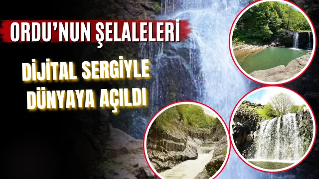 Ordu’nun Şelaleleri Sanal Galeride Uluslararası İzleyiciyle Buluştu