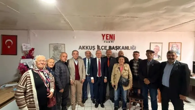 Cemil Görmüş, Akkuş’ta Yeni Parti’nin İlçe Kongresi İçin Aday Gösterildi