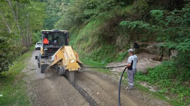 Fatsa’da 1.400 metrelik içme suyu hattı yenilendi
