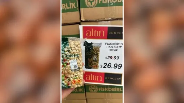 Abd’de 500 Gram Türk Fındığının Etiketi Üretici Fiyatını Yeniden Tartışmaya Açtı