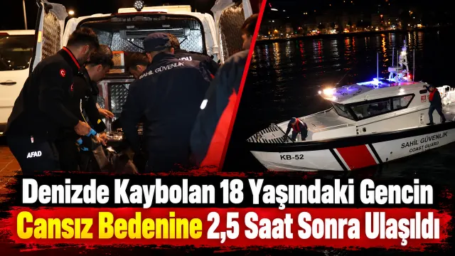 Ünye İskelesi’nde Denize Giren 18 Yaşındaki Genç Hayatını Kaybetti