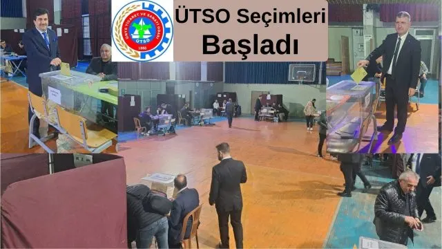 ÜTSO Seçimlerinde Oy Kullanma İşlemi Başladı