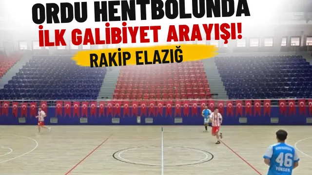 Ordu Gençlik Spor, Elazığ Karşısında İlk Puanlarını Arıyor