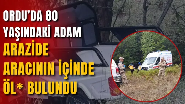 Mesudiye’de Arazide Aranan 80 Yaşındaki Yalçın, Aracında Ölü Bulundu