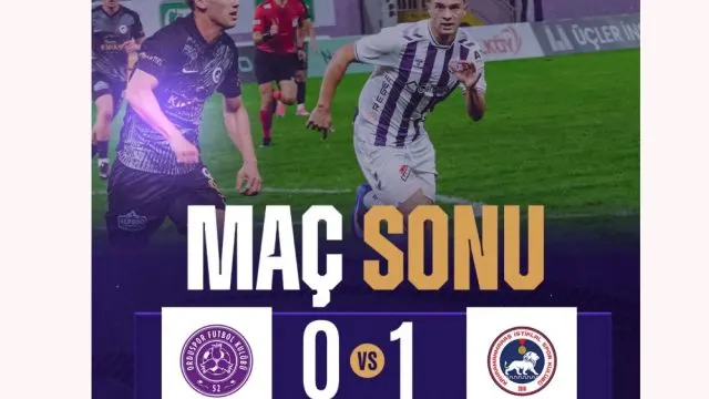 52 Orduspor, Kahramanmaraş İ̇stiklalspor Karşısında Puansız Kaldı