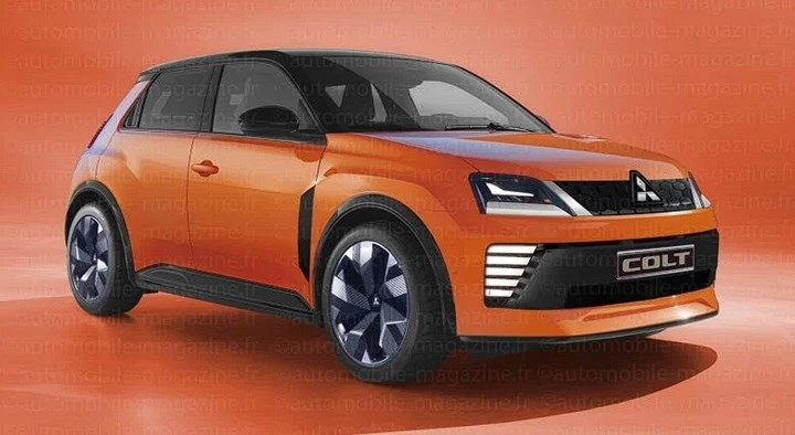 Yeni Nesil Mitsubishi Colt, Renault 5 Altyapısıyla Tamamen Elektrikli Olacak