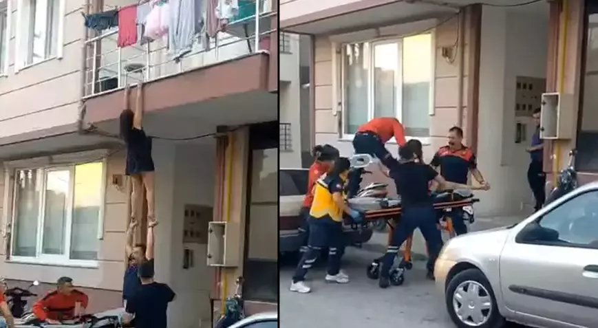 Kadın İntihardan Son Anda Kurtarıldı: Kızlarım Var, Diye Feryat Etti