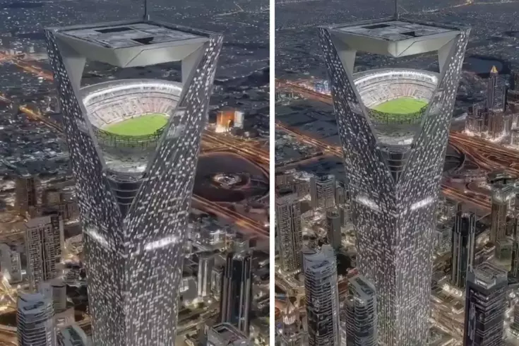 Suudi Arabistan’dan Dünya Kupası İçin Gökyüzünde Stadyum Projesi