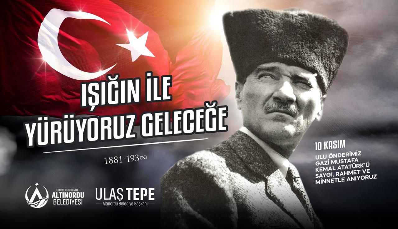 Ulaş Tepe, 10 Kasım Atatürk’ün mirasını yaşatmanın ortak görev olduğunu Söyledi