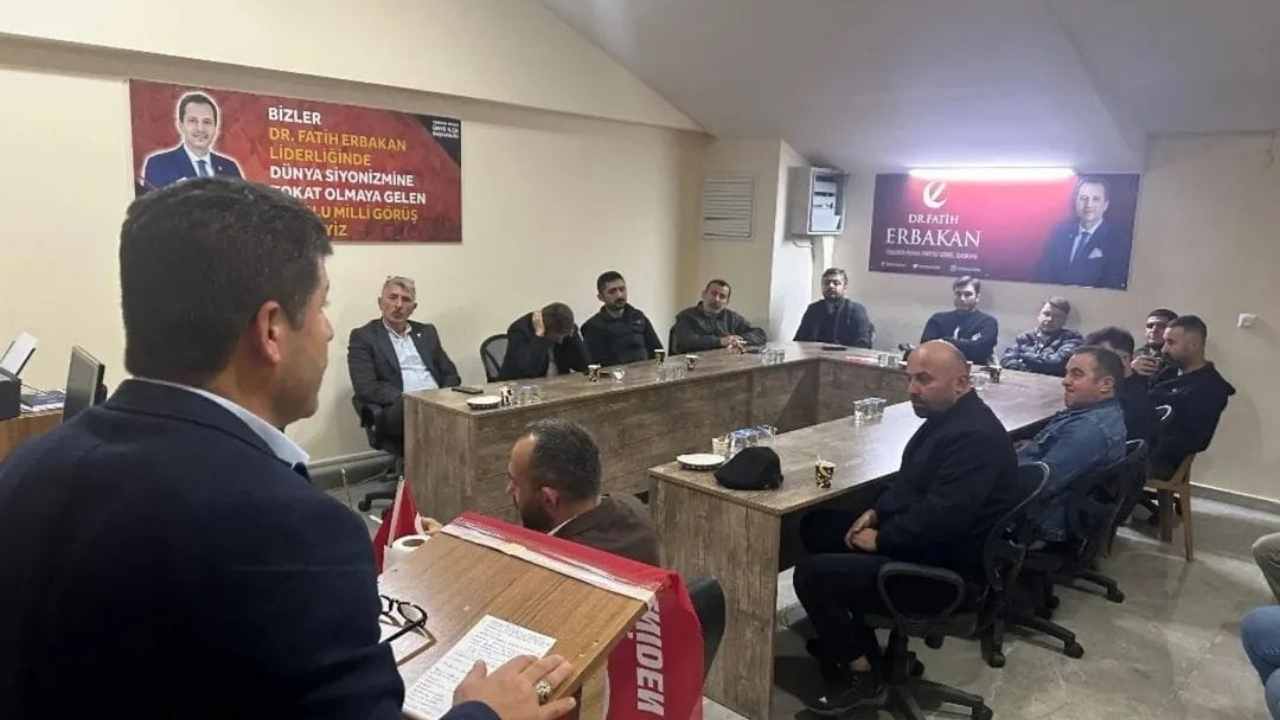 Yeniden Refah Partisi Ünye İlçe Başkanlığı Kasım Ayı İlçe Divan Toplantısı Gerçekleştirildi