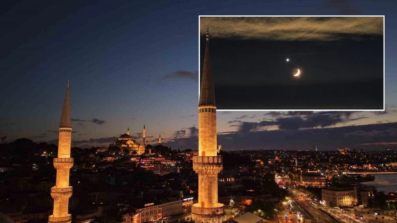 Gökyüzünde Türk Bayrağını Andıran Görüntü İlgi Odağı Oldu