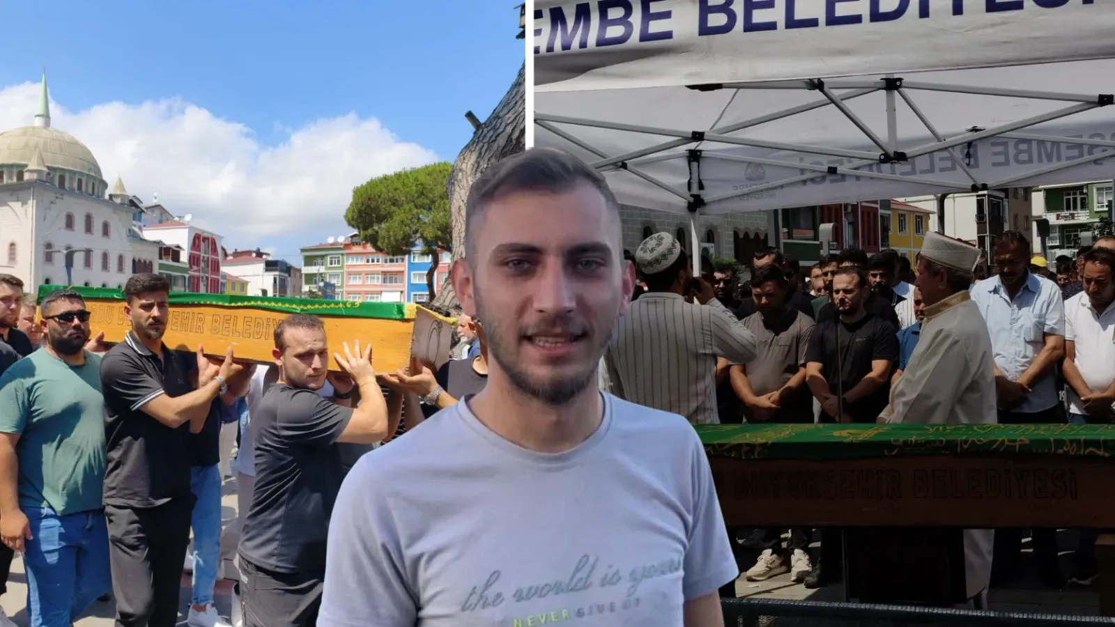 Ordu’da Kazada Hayatını Kaybeden Ömrecan Beşer Son Yolculuğuna Uğurlandı