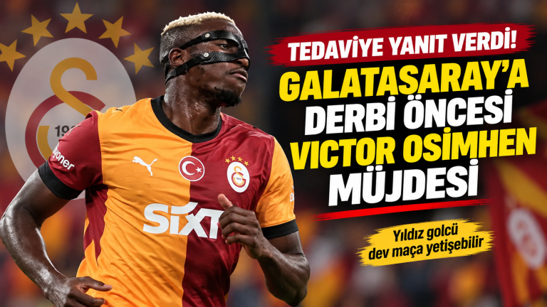 Galatasaray’a Derbi Öncesi Osimhen Müjdesi! Trabzonspor Maçında Kadroya Girebilir