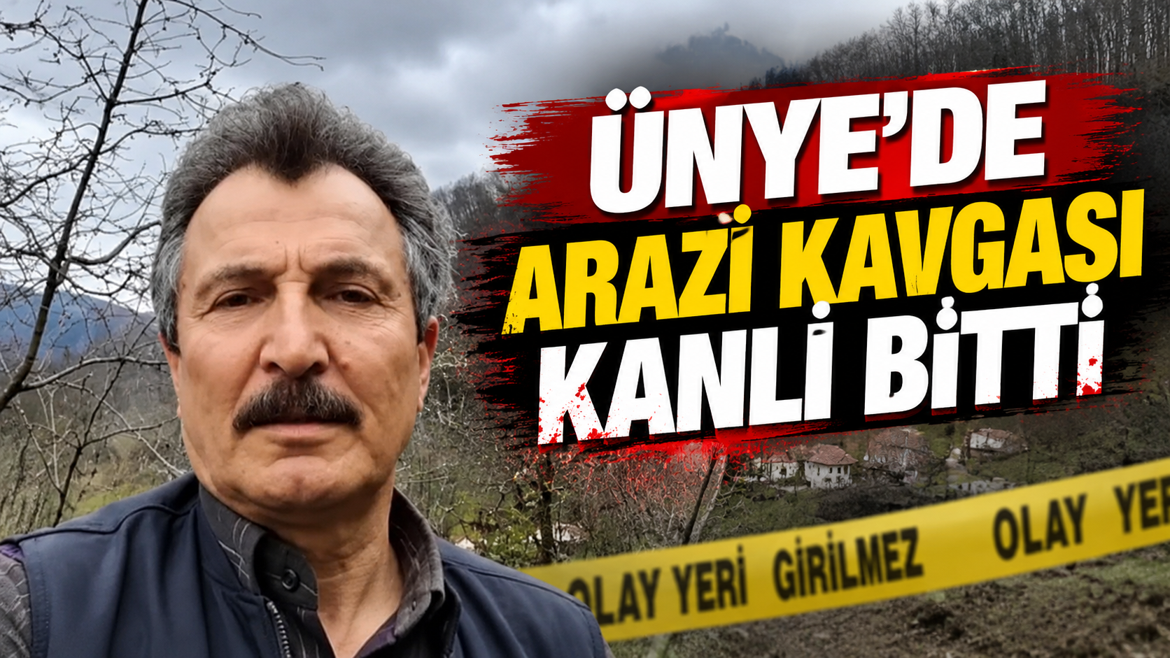Ünye’de Arazi Kavgası Kanlı Bitti! Kardeşi Öldü, Yeğeni Yaralandı